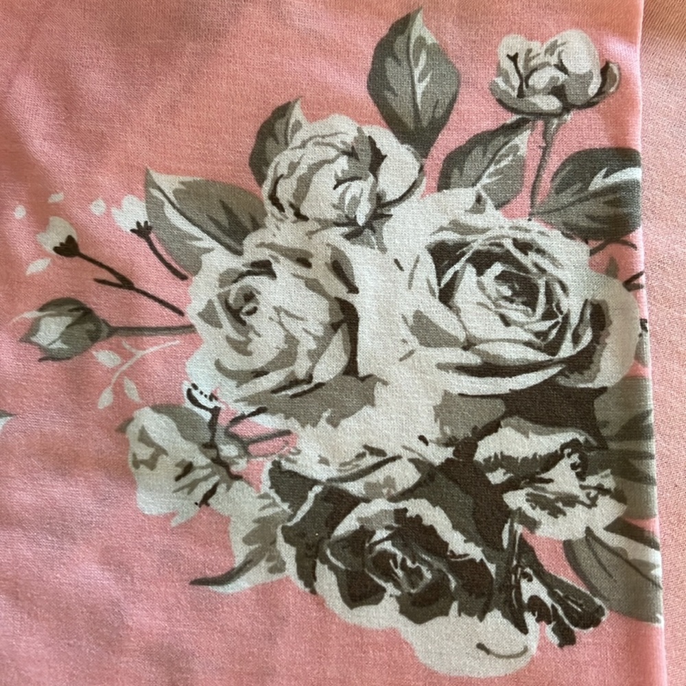 LuLaRoe Breast Cancer Lightweight Amber Hoodie Sz XL - Picture 4 of 7